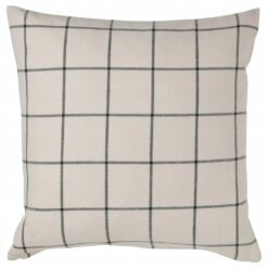IKEA SPIKKLUBBA POSZEWKA PODUSZKI KREMOWA W KRATKĘ