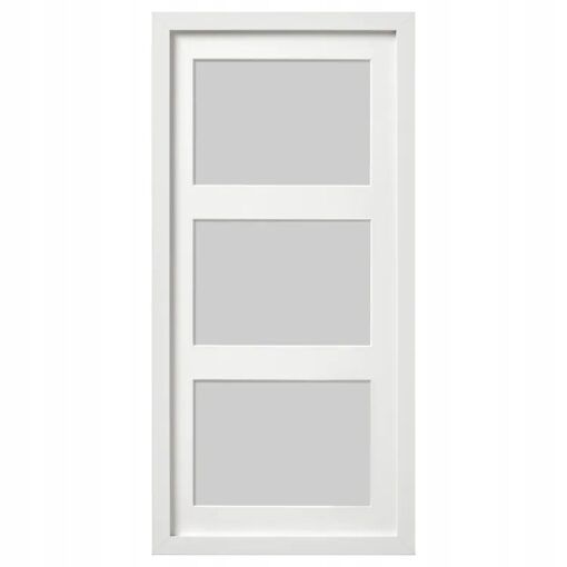 IKEA RIBBA RAMKA NA ZDJĘCIA BIAŁA POTRÓJNA 50x23CM