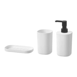 IKEA STORAVAN DOZOWNIK DO MYDŁA KUBEK MYDELNICZKA ZESTAW