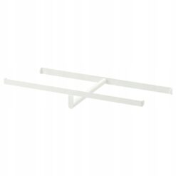 IKEA HJALPA DRĄŻEK MEBLOWY UBRANIOWY BIAŁY 60x40 cm