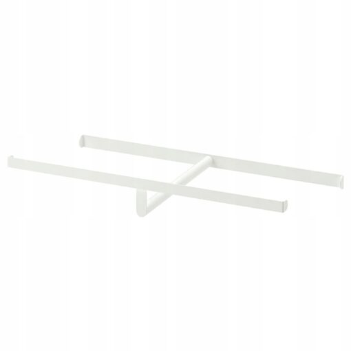 IKEA HJALPA DRĄŻEK MEBLOWY UBRANIOWY BIAŁY 60x40 cm