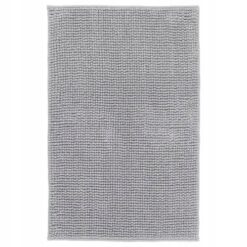 IKEA TOFTBO DYWANIK ŁAZIENKOWY SZARY / BIAŁY 50X80 CM