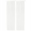 IKEA LILLYANA FIRANA BIAŁA W KWIATY 2 SZT. 145X300 CM