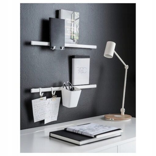 IKEA SUNNERSTA HACZYKI HAK DO SZYNY BIAŁE 5 SZTUK - obrazek 2