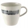 IKEA FRIKOSTIG KUBEK BIAŁY ZE WZOREM 340 ml