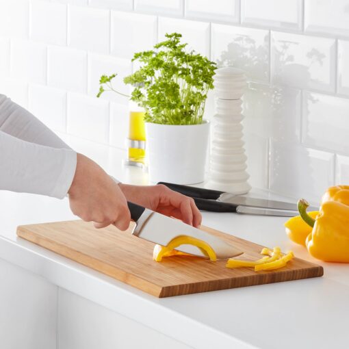 IKEA VORDA KOMPLET NOŻY ZE STALI NIERDZEWNEJ CZARNY 3SZT - obrazek 2