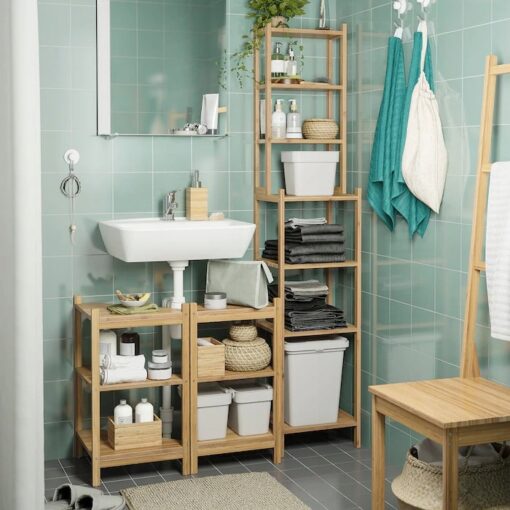IKEA HALLBAR KOSZ NA ŚMIECI POJEMNIK KOSZ Z POKRYWKĄ 3L - obrazek 4