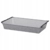 IKEA KOMPLEMENT KOSZ SIATKOWY DRUCIANY SZARY 100x58