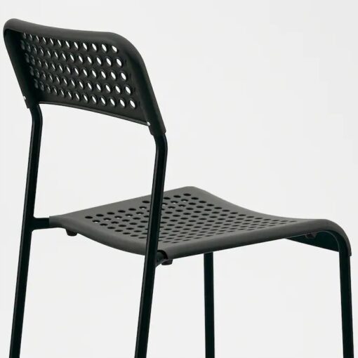 IKEA ADDE KRZESŁO DO JADALNI CZARNE - obrazek 4