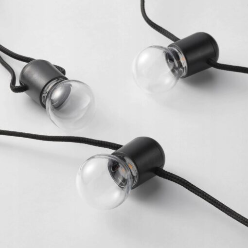 IKEA BLOTSNO LAMPKI GIRLANDA LED WISZĄCA NA BATERIE - obrazek 2