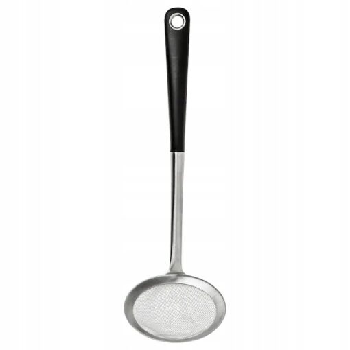 IKEA HJALTE ŁYŻKA KUCHENNA CEDZAKOWA STAL 34 CM