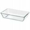 IKEA MIXTUR NACZYNIE ŻAROODPORNE SZKŁO 27x18cm
