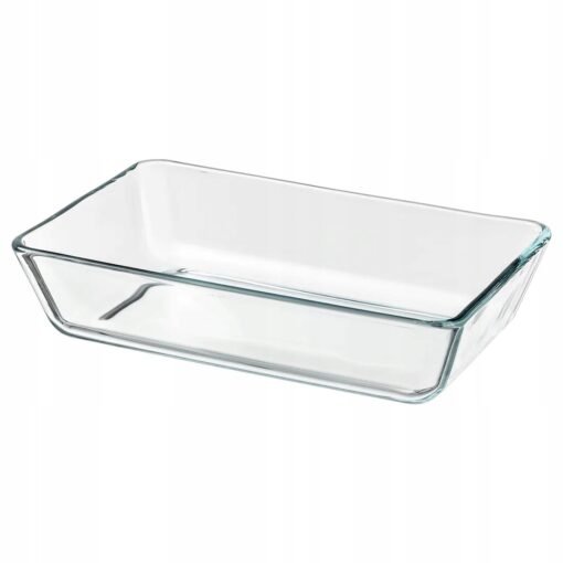 IKEA MIXTUR NACZYNIE ŻAROODPORNE SZKŁO 27x18cm