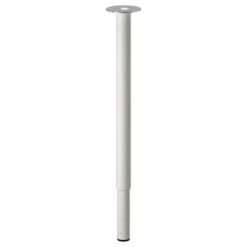 IKEA OLOV NOGA POD BLAT REGULOWANA BIAŁA