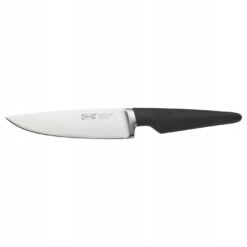 IKEA VORDA NÓŻ ZE STALI NIERDZEWNEJ CZARNY 14CM