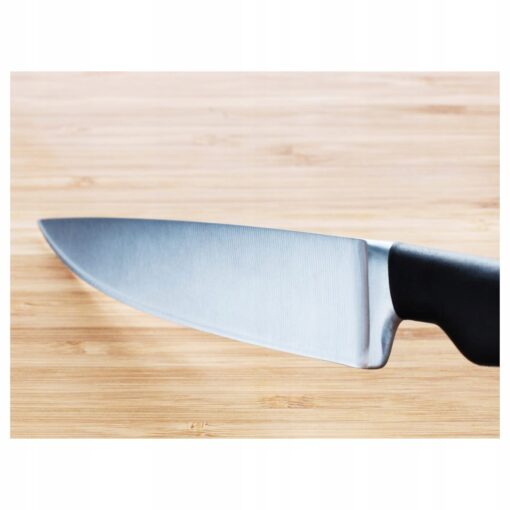 IKEA VORDA NÓŻ ZE STALI NIERDZEWNEJ CZARNY 14CM - obrazek 4