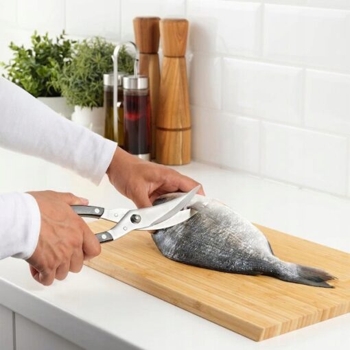 IKEA PRESTERA NOŻYCE DO RYB I DROBIU CZARNE 24.5 CM - obrazek 2