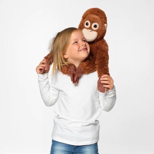 IKEA DJUNGELSKOG PLUSZOWA MASKOTKA ORANGUTAN PLUSZAK 66 CM - obrazek 4