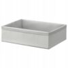 IKEA BAXNA ORGANIZER POJEMNIK SZARY / BIAŁY 26X34X10 CM