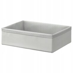 IKEA BAXNA ORGANIZER POJEMNIK SZARY / BIAŁY 26X34X10 CM
