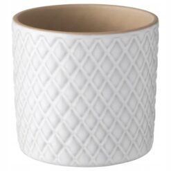 IKEA CHIAFRON OSŁONA DONICZKI DONICZKA BIAŁA 9 CM