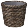 IKEA DRUVFLADER OSŁONA DONICZKI DONICZKA HIACYNT / SZARA 12 CM