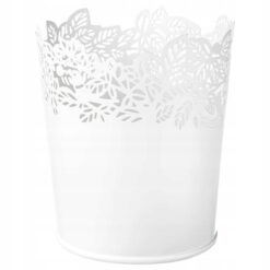IKEA SAMVERKA OSŁONA DONICZKI DONICZKA BIAŁA 9 CM