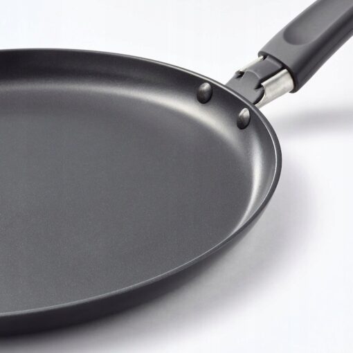 IKEA HEMLAGAD PATELNIA DO NALEŚNIKÓW TEFLONOWA INDUKCJA 25 CM - obrazek 2