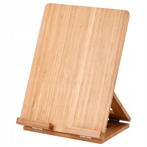 IKEA GRIMAR PODSTAWKA NA TABLETA POD TABLET DREWNIANA 26x20 CM