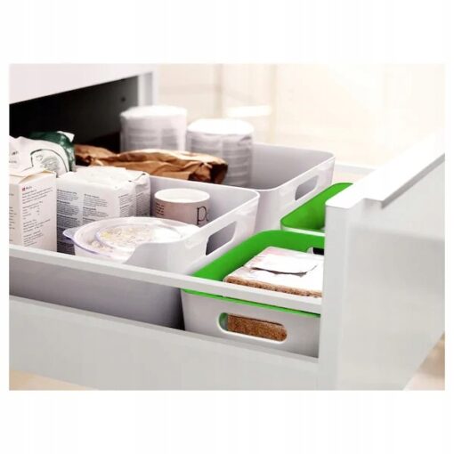 IKEA VARIERA POJEMNIK PUDEŁKO SKRZYNIA PLASTIKOWA 24X17CM - obrazek 3