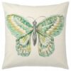 IKEA ROTFJARIL POSZEWKA NA PODUSZKĘ NATURALNA Z MOTYLEM 50X50 CM