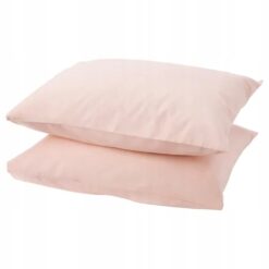 IKEA DVALA POSZEWKA PODUSZKI RÓŻOWA 50X60 CM 2 SZT.
