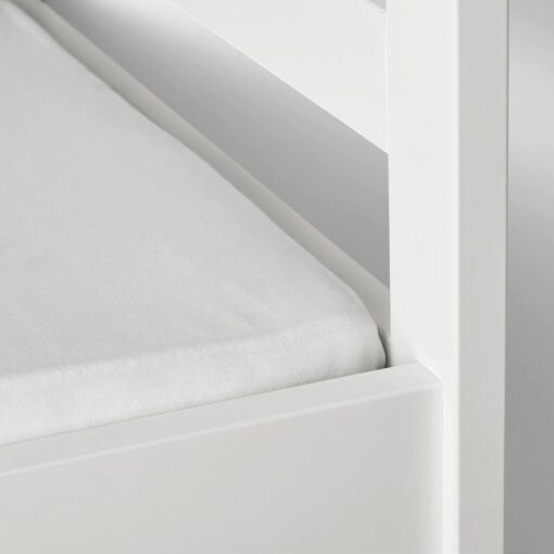 IKEA LEN PRZEŚCIERADŁO DZIECIĘCE BIAŁE 120x60- 2 SZT. - obrazek 2