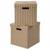 IKEA TRYCK PUDEŁKO Z POKRYWĄ 33X37X33 CM 2 SZT.