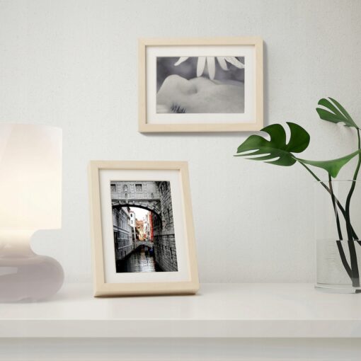 IKEA HOVSTA RAMKA NA ZDJĘCIA IMIT. BRZOZY 13X18 CM - obrazek 4