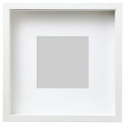 IKEA SANNAHED RAMKA NA ZDJĘCIA RAMA BIAŁA 25X25 CM
