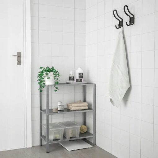 IKEA HYLLIS REGAŁ NA WEWNĄTRZ / ZEWNĄTRZ STAL 60x27x74 - obrazek 3