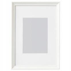 IKEA KNOPPANG RAMKA NA ZDJĘCIA BIAŁA 21x30 cm A4