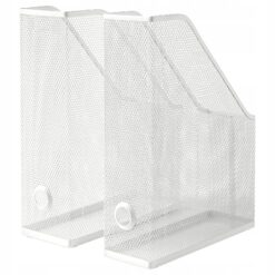 IKEA DRONJONS SEGREGATOR STALOWY BIAŁY 2 SZT.