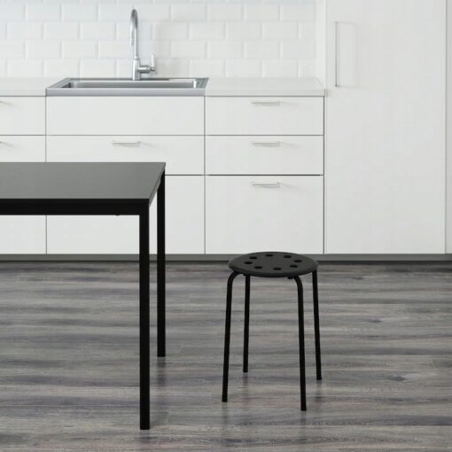 IKEA MARIUS STOŁEK TABORET KRZESŁO KUCHENNE 45 CM - obrazek 2