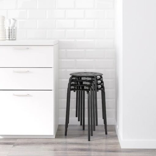 IKEA MARIUS STOŁEK TABORET KRZESŁO KUCHENNE 45 CM - obrazek 5