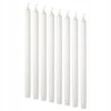 IKEA JUBLA ŚWIECA BEZZAPACHOWA BIAŁA 35 CM 8 SZT