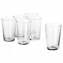 IKEA 365+ SZKLANKA ZESTAW SZKLANEK 6 SZTUK SZKŁO 300 ML