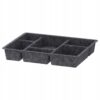 IKEA RAGGISAR TACA ORGANIZER SZARY 40X30 CM