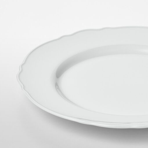 IKEA UPPLAGA TALERZYK BIAŁY 22 CM - obrazek 2