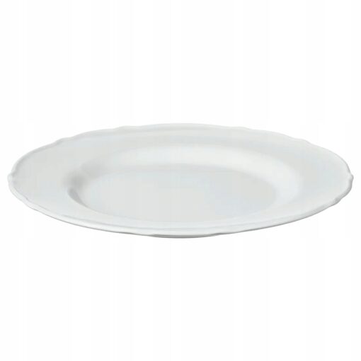 IKEA UPPLAGA TALERZYK BIAŁY 22 CM