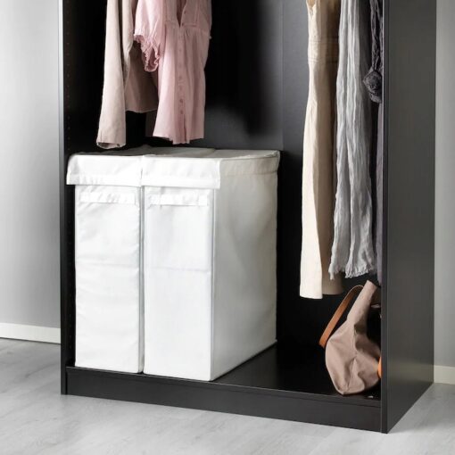 IKEA SKUBB TORBA NA PRANIE PUDEŁKO BIAŁE 80L 65 CM - obrazek 2