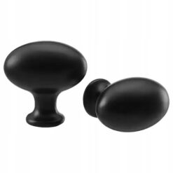 IKEA ENERYDA UCHWYT GAŁKA MEBLOWA CZARNA 2 SZT. 35 MM