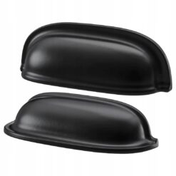 IKEA ENERYDA UCHWYT MEBLOWY CZARNY 89 MM 2 SZT.