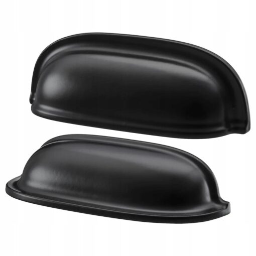 IKEA ENERYDA UCHWYT MEBLOWY CZARNY 89 MM 2 SZT.